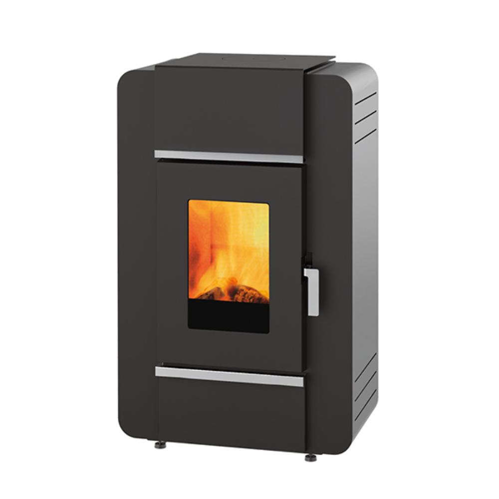 Slika ALFA PLAM Peć na čvrsto gorivo FIANNO  Inox  8 kW 