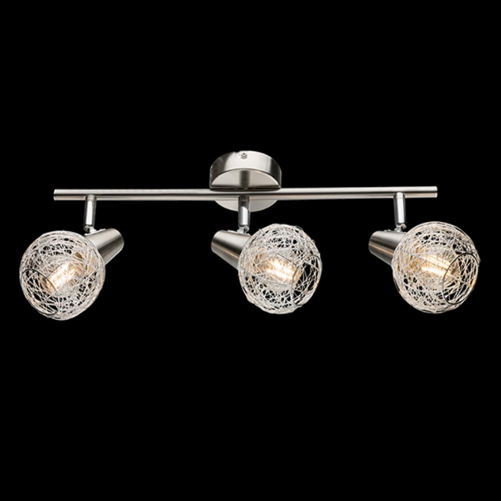 Picture of JULIE SPOT SVETILJKA 3XE14 SATIN NIKL/ALUMINIJUM