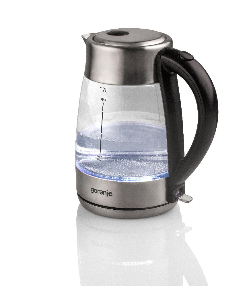 Slika GORENJE Kuvalo za vodu K 17 GE, Staklo/Inox, 1.7 l,  2150 W