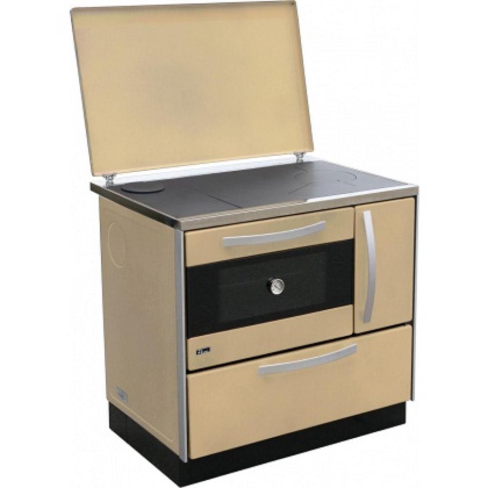 Slika MBS Šporet ROYAL 900+P3 LEVI Krem Drvo/Ugalj 