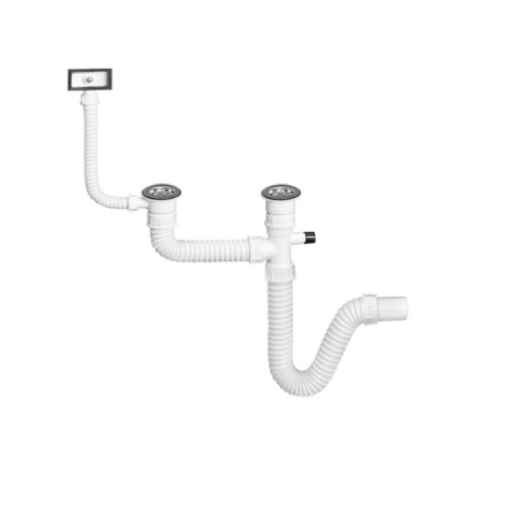 Picture of SIFON"TEXO"2/2 SUDOPERE+PRELIV+PRIKLJUČAK