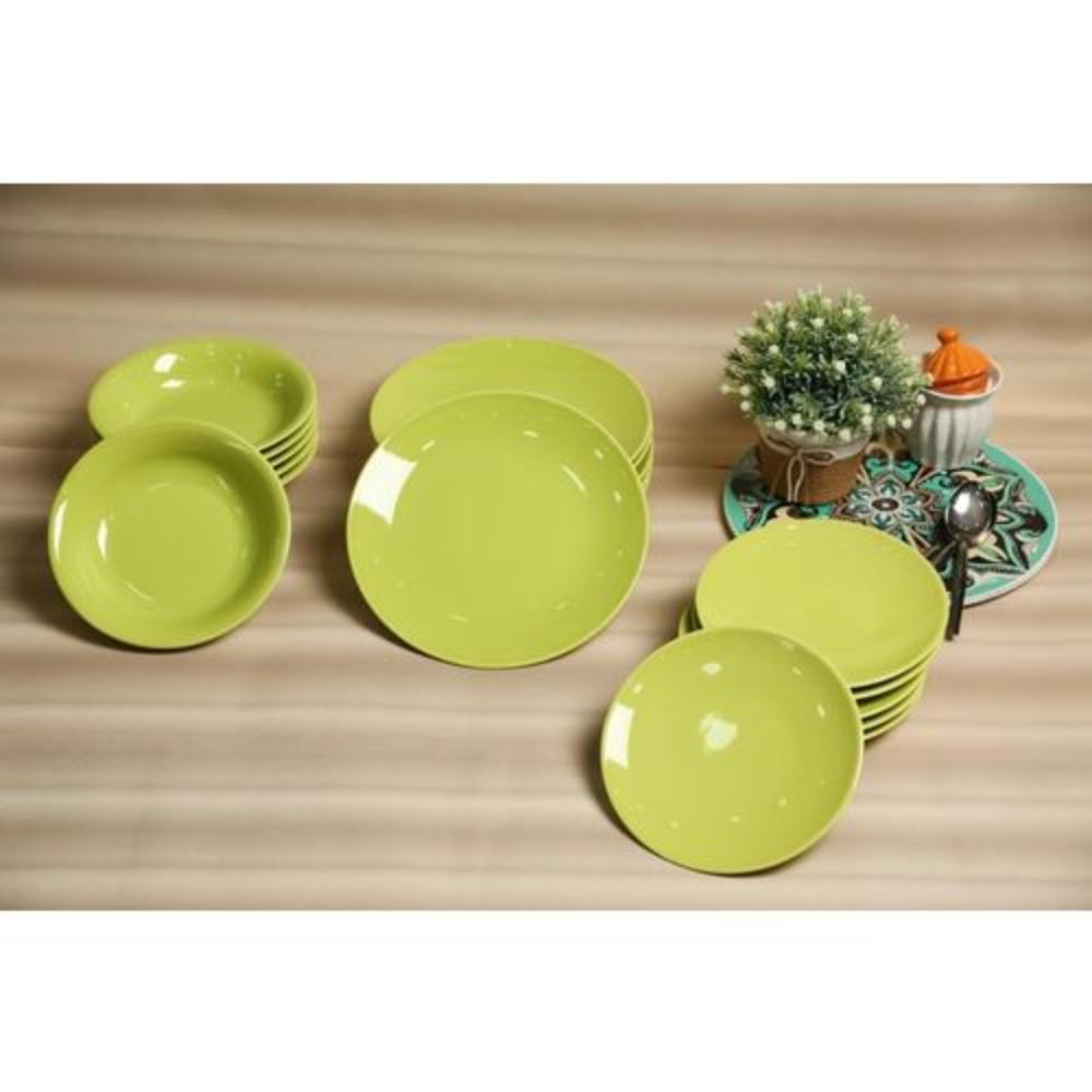 Slika KUTAHYA HARLEK KERAMIČKI SET ZELENI 18/1