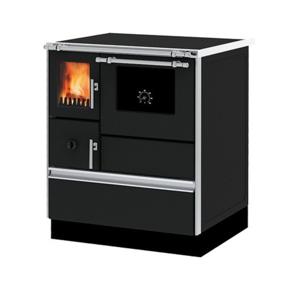 Slika ALFA PLAM Šporet 70 DOMINANT ECO Antracit Drvo/Ugalj