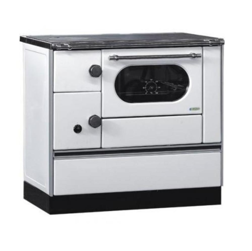 Slika ALFA PLAM Šporet 90 FAVORIT ECO Bela Drvo/Ugalj