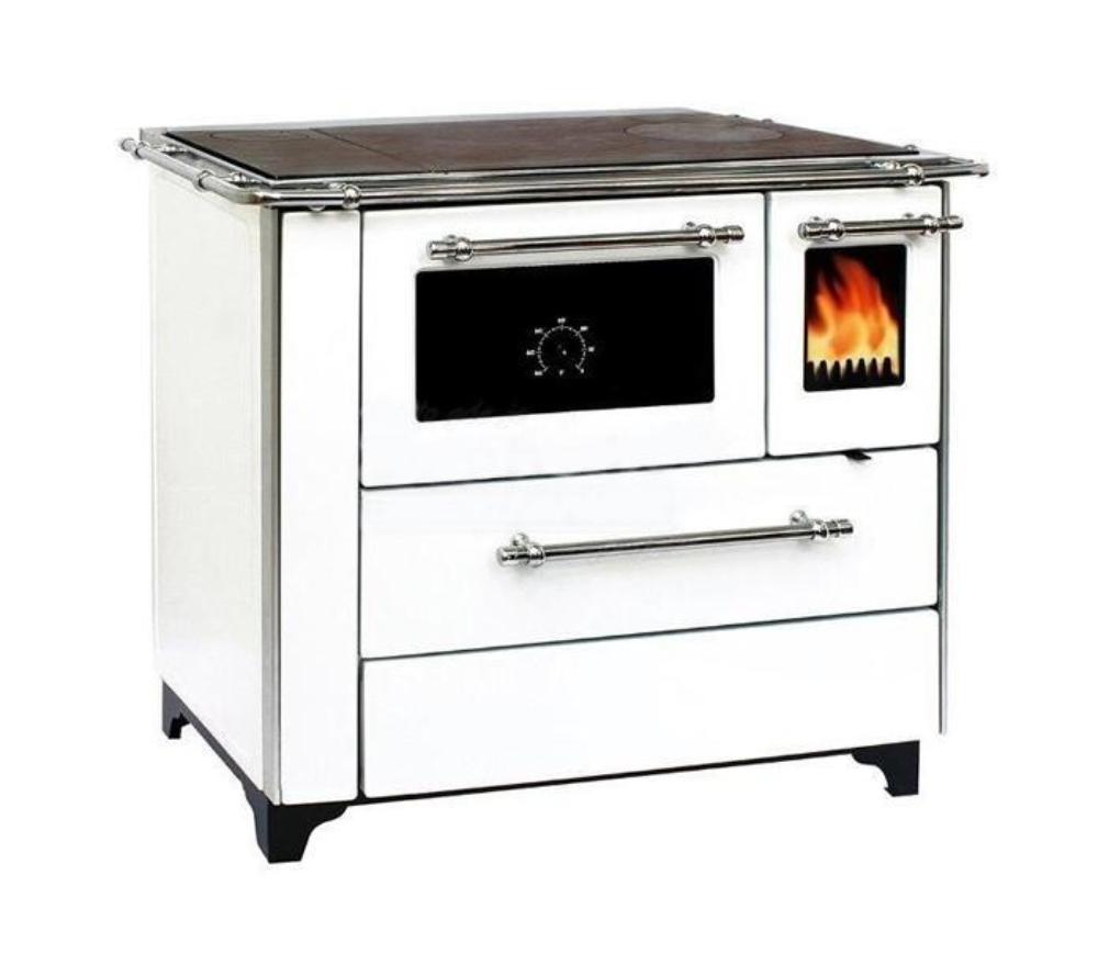 Slika ALFA PLAM Šporet DONNA 70 ECO  Bela Drvo/Ugalj