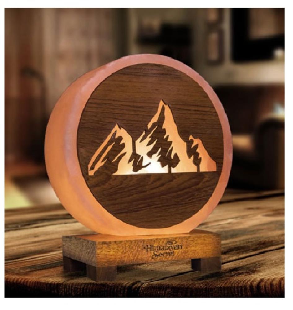 Slika SLANA LAMPA ''BRILIGHT'' PLANINSKI VRH 5KG