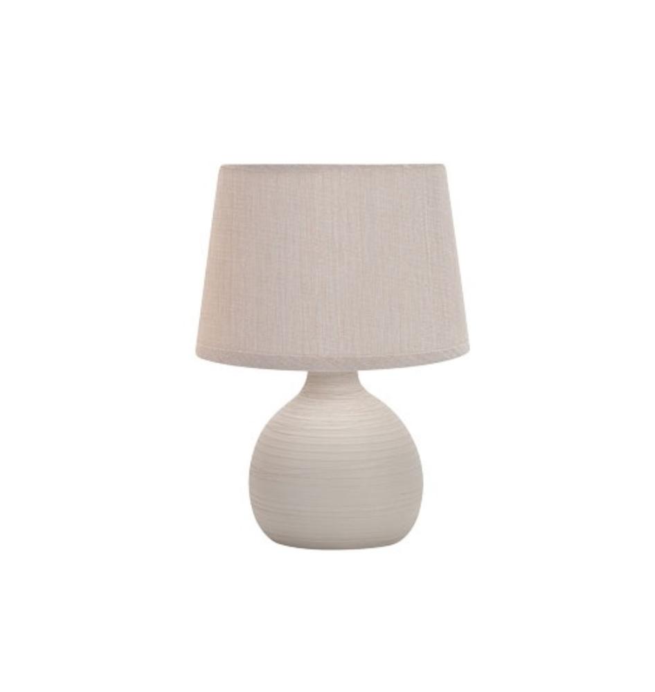 Slika KERAMICKA STONA LAMPA E14 ''BRILIGHT'' DH2557 MT-1 SV.SIVA