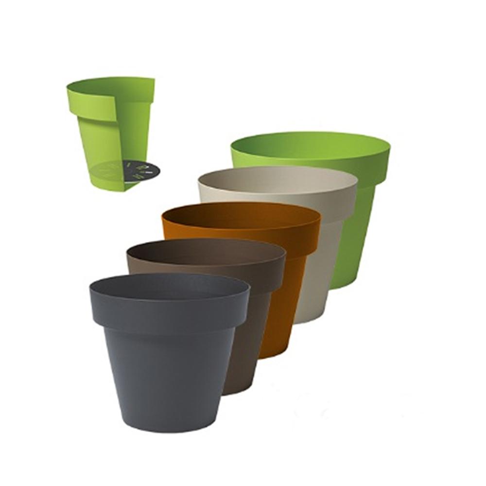 Slika GARDINO-SAKSIJA MELROSE OKRUGLA 30CM-10L ZELEN