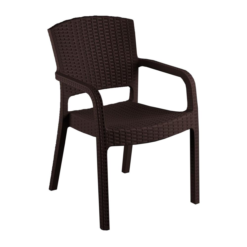 Slika STOLICA VERONA RATAN BRAON