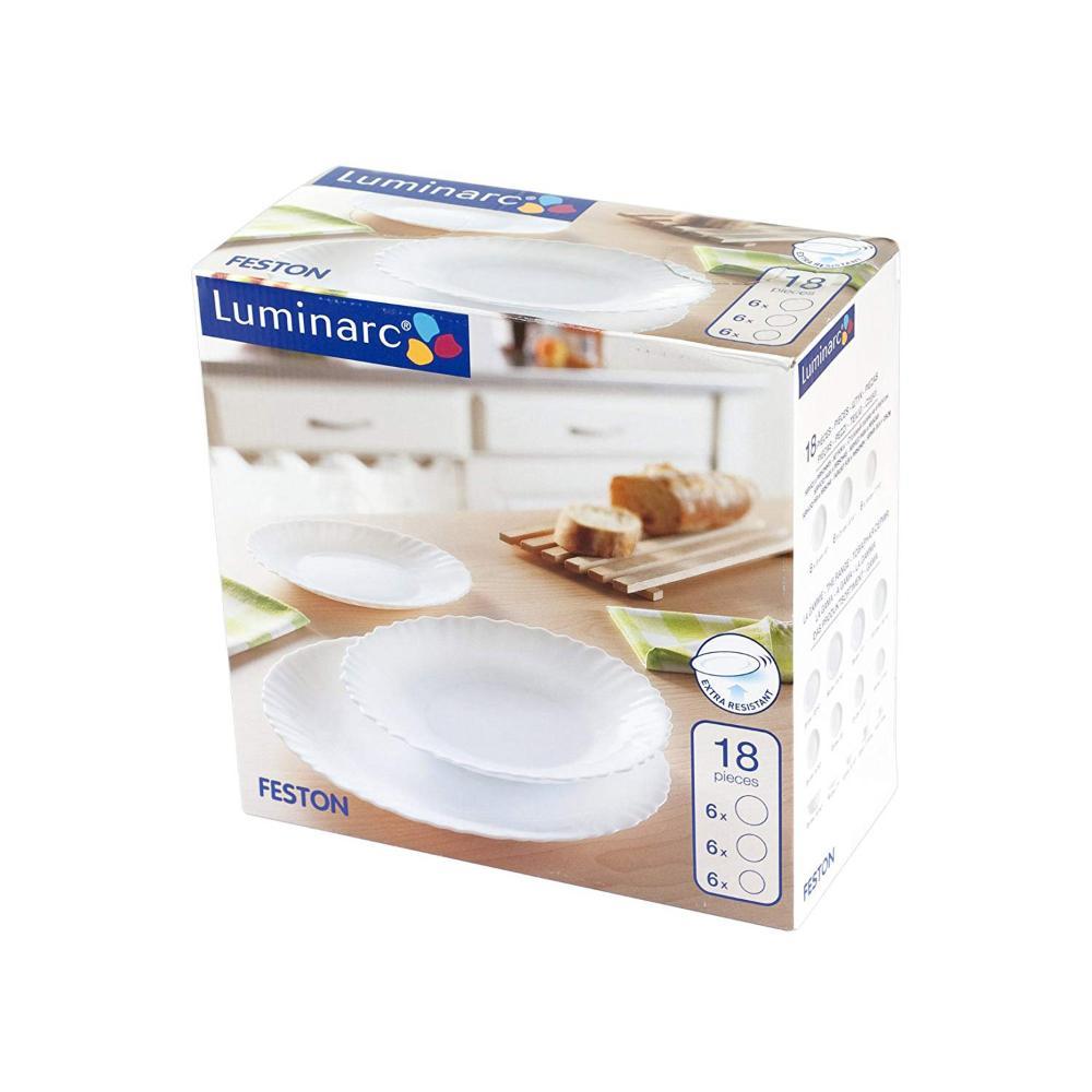 Slika LUMINARC-FESTON SET TANJIRA 18 DELOVA