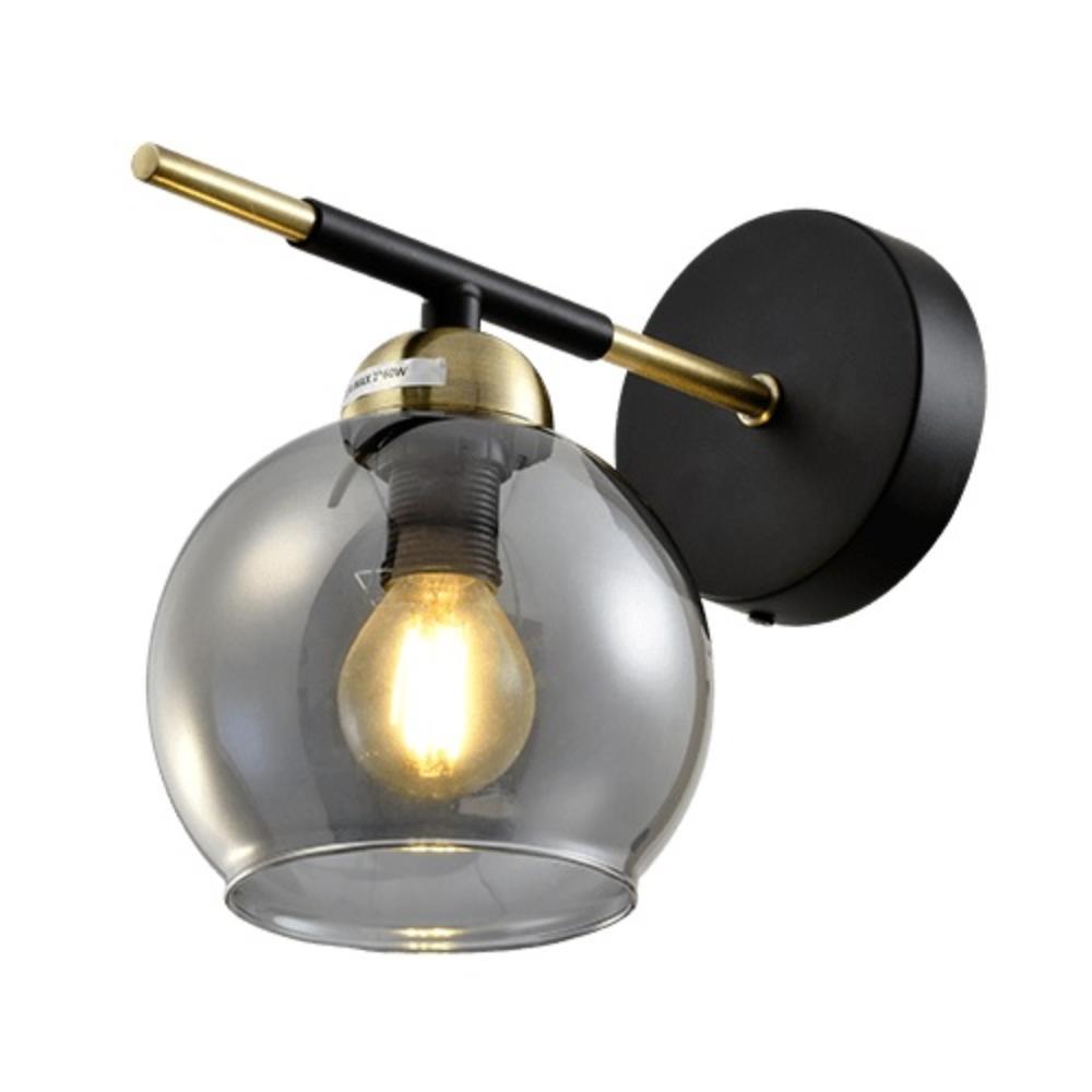 Picture of BILL ZIDNA SVJETILJKA 1XE14 CRNA MAT/BRONZA