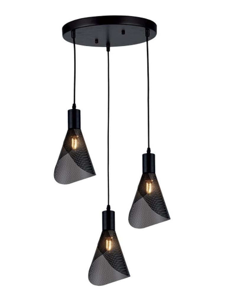 Slika PARIS VISILICA 3XE14 KRUG CRNA