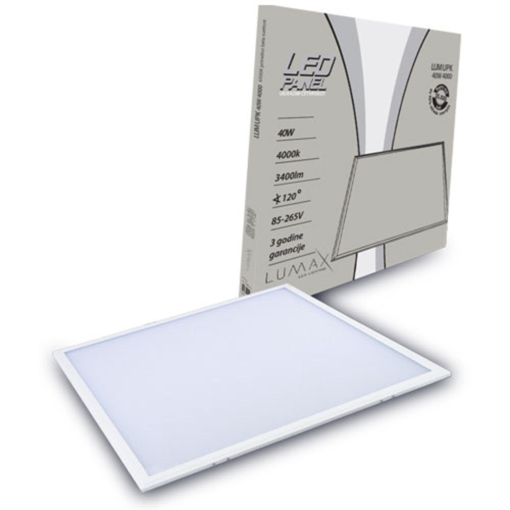 Slika LUMAX LED PANEL UGRADNI ČETVRTASTI MUPK-40W 4000K