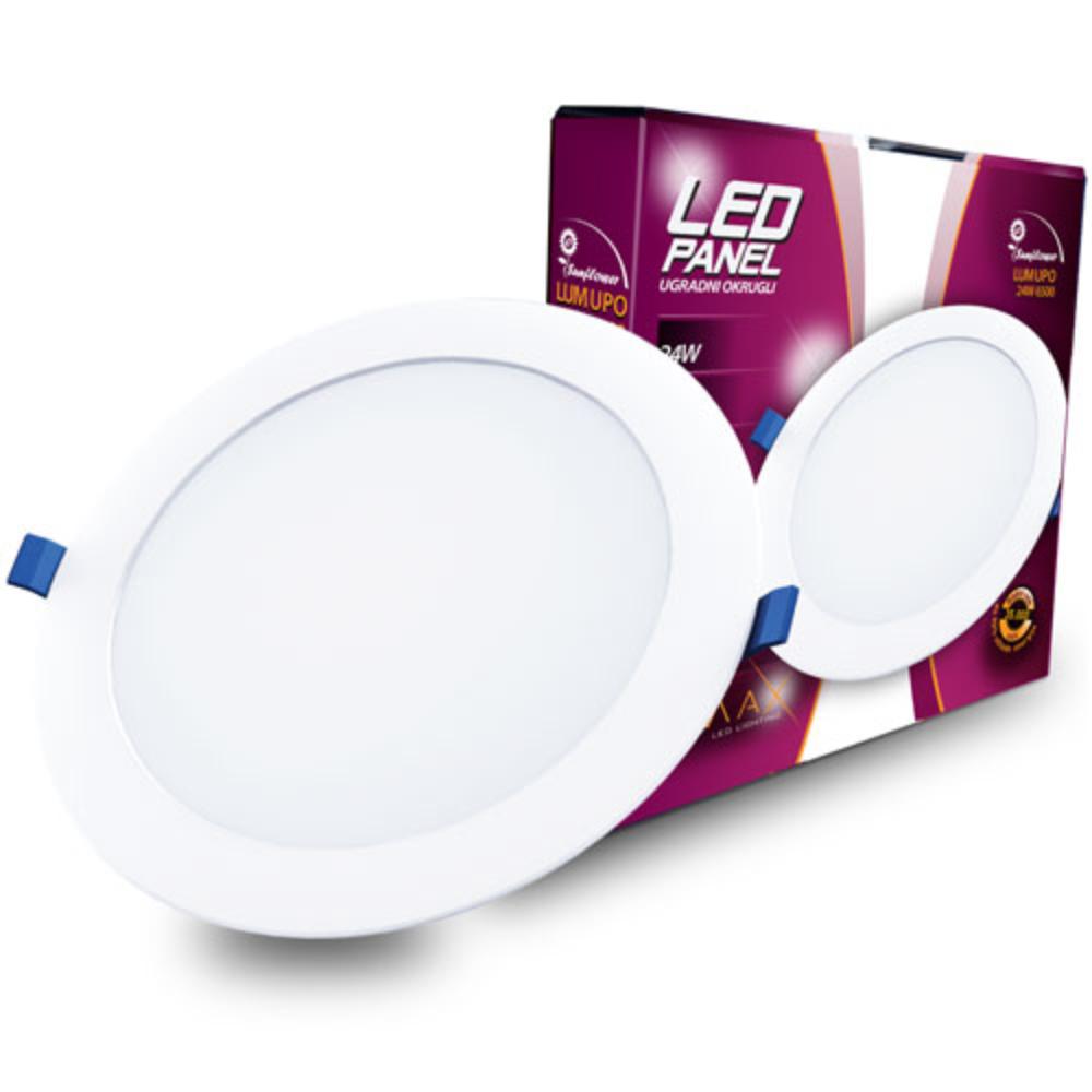 Slika LUMAX SUNFLOWER LED PANEL UGRADNI  LUMUPO 24W 6500K 