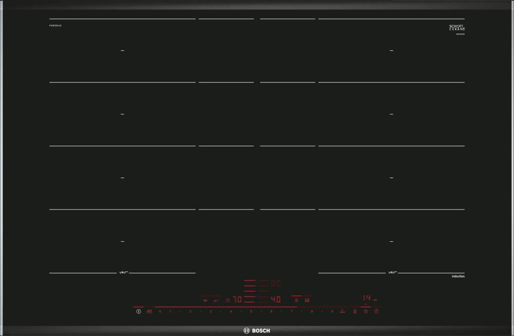 Slika BOSCH Ugradna ploča PXY875DC1E Indukciona  Crna 