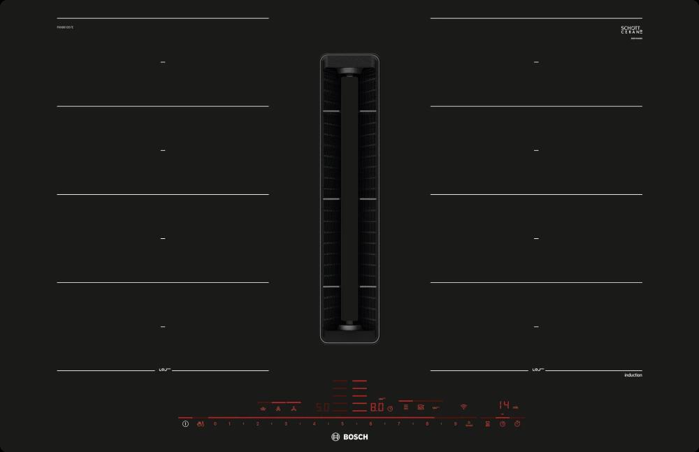 Slika BOSCH Ugradna ploča PXX801D57E  Indukciona  Crna 