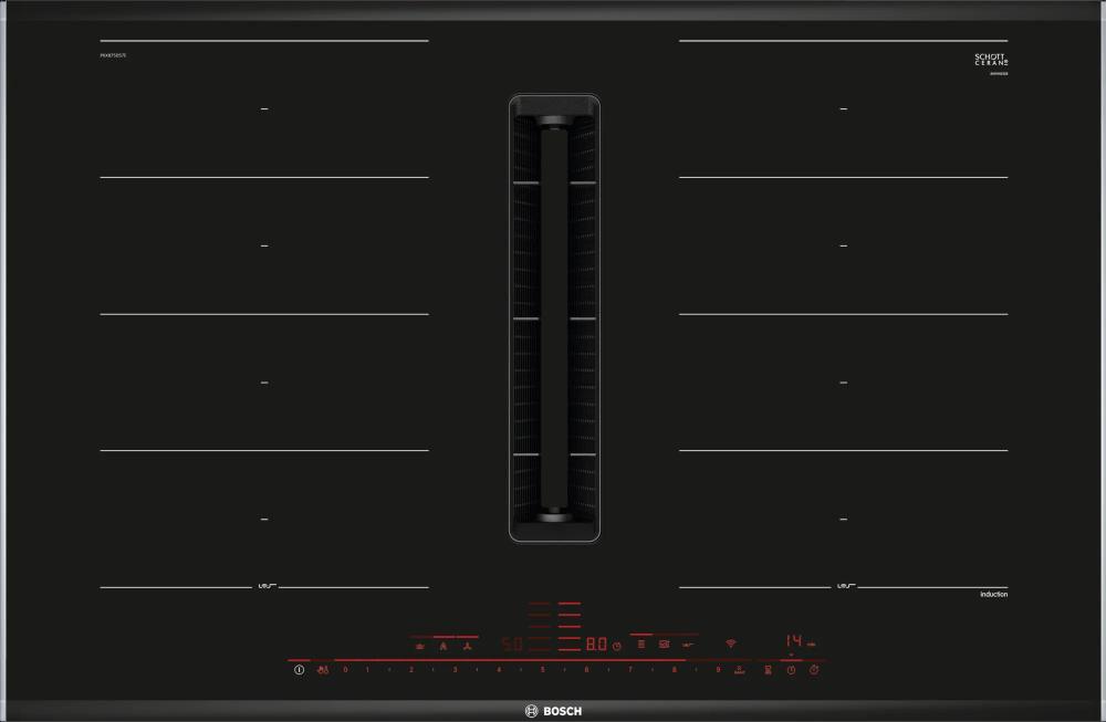 Slika BOSCH Ugradna ploča PXX875D57E  Idukciona  Crna 