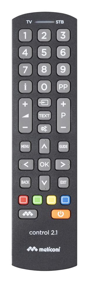 Slika Univerzalni daljinski upravljač "MELICONI" CONTROL 2.1