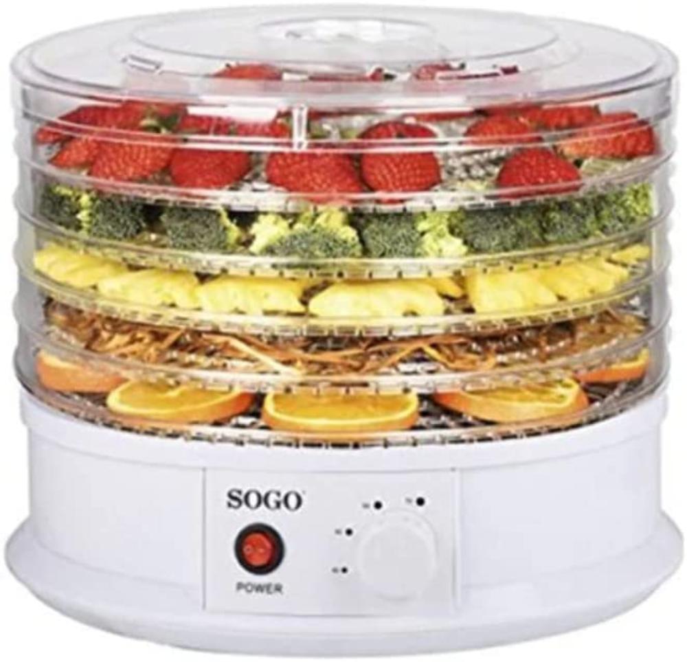 Slika SOGO Dehidrator hrane DAL-SS-10460  Bela  , 250W 