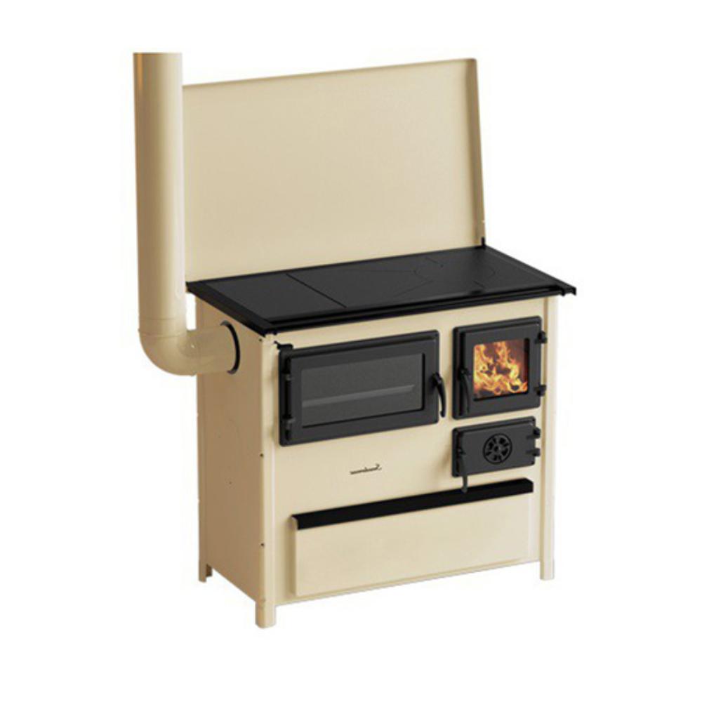 Slika MBS Šporet TREND LEVI Krem Drvo/Ugalj