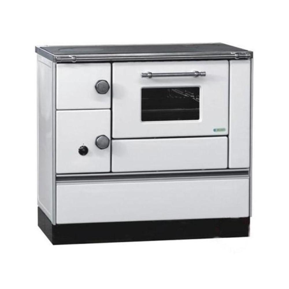 Slika ALFA PLAM Šporet 90H TERMO LEVI Bela Drvo/Ugalj