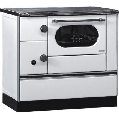 Slika ALFA PLAM Šporet 90H FAVORIT DESNI Bela Drvo/Ugalj