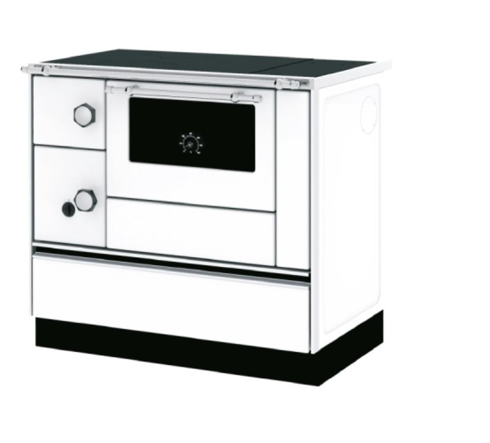 Slika ALFA PLAM Šporet 90H FAVORIT DESNI Bela Drvo/ugalj 