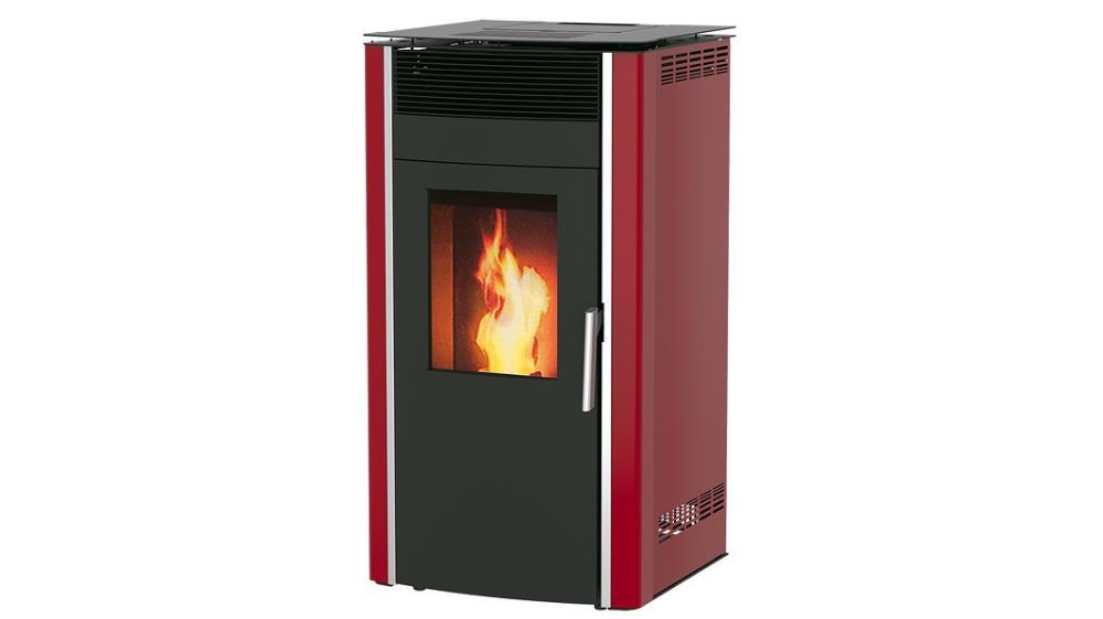 Picture of ALFA PLAM Peć na pelet LUCA S8 Crvena 8 kW