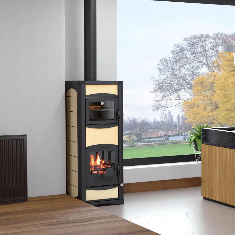 Slika ALFA PLAM Peć na čvrsto gorivo PAOLLO F Bez 20 kW 