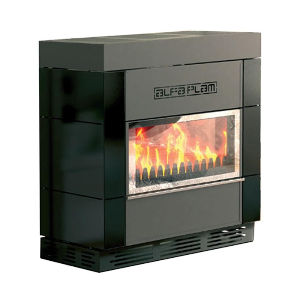 Slika ALFA PLAM Kamin DORMO R  Crna 11 kW