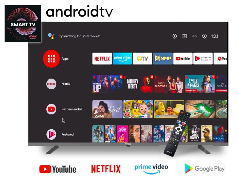 Slika VIVAX Televizor 50UHD10K 50" UHD 3840x2160px