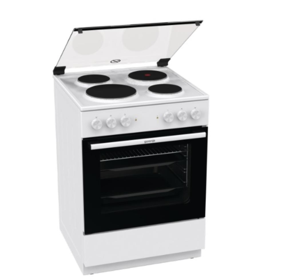 Slika GORENJE Električni šporet GE 6A40 WB Bela Multifunkcionalna Ringle  A