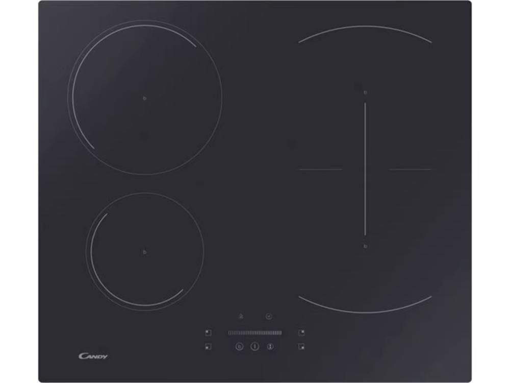 Slika BOSCH Ugradna ploča CTP64SC/E1  Indukciona ploča sa ventilacijom Crna