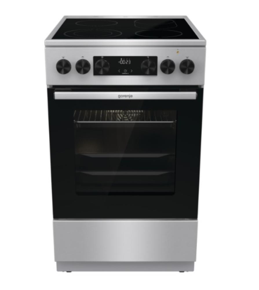 Picture of GORENJE Električni šporet GECS5C70XA  Siva  Multisistemska  Staklokeramička   A 