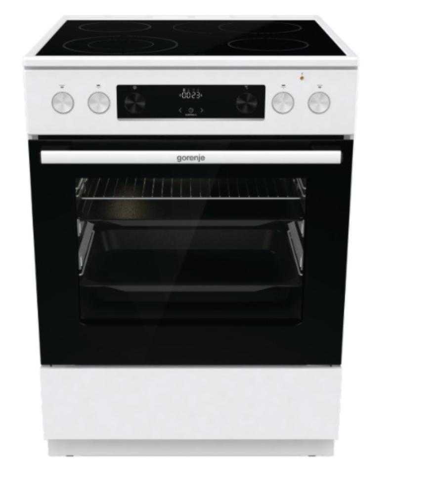 Picture of GORENJE Električni šporet GECS6C70WPA Bela  Multisistemska Staklokeramicka  A 