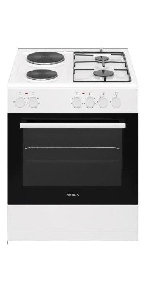 Picture of TESLA Kombinovani šporet CM6220SW  Ventilatorska Kombinovana