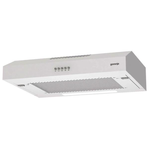 Slika GORENJE Aspirator WHU 529 EW/S Podugradni kuhinjski aspirator 194 m3/h Bela