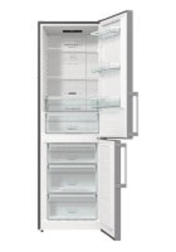 Slika GORENJE Kombinovani frižider NRK6191ES5F  Total NoFrost 320l  Siva metalik 185 cm
