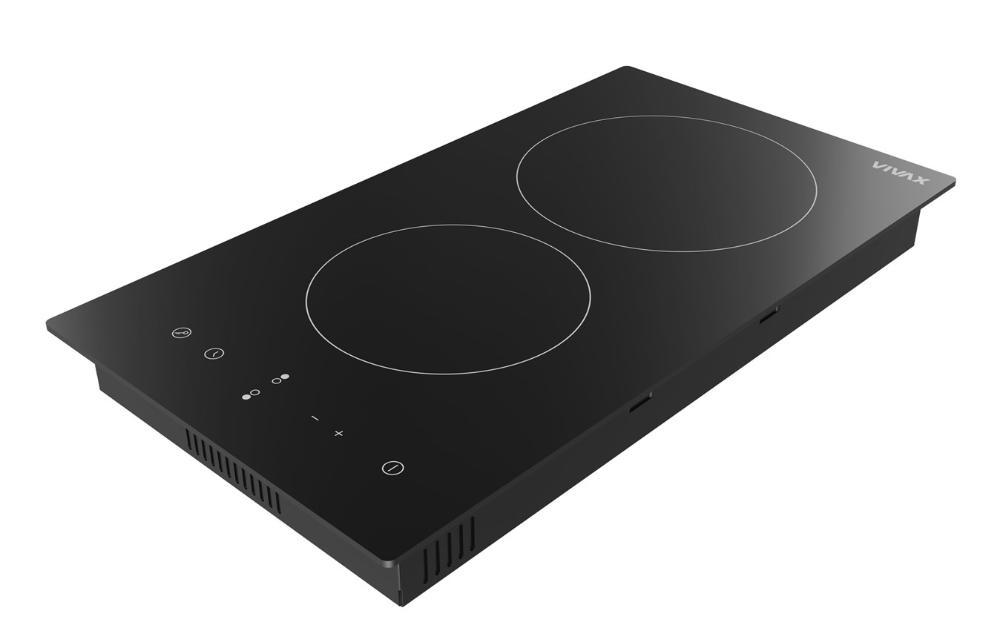 Slika VIVAX Ugradna ploča BH-02TVC Staklokeramička Crna