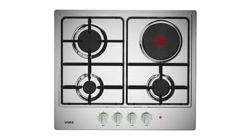 Slika VIVAX Ugradna ploča BH-312EI X  kombinovana plinska ploča  Inox