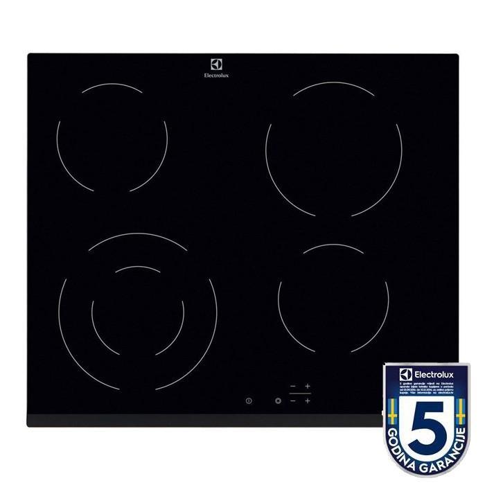 Slika ELECTROLUX Ugradna ploča EHF6241FOK Staklokeramička Crna