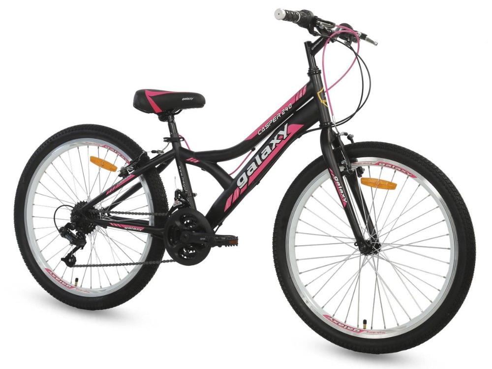 Slika BICIKL CASPER 240 24"/18 CRNA/CIKLAMA MAT