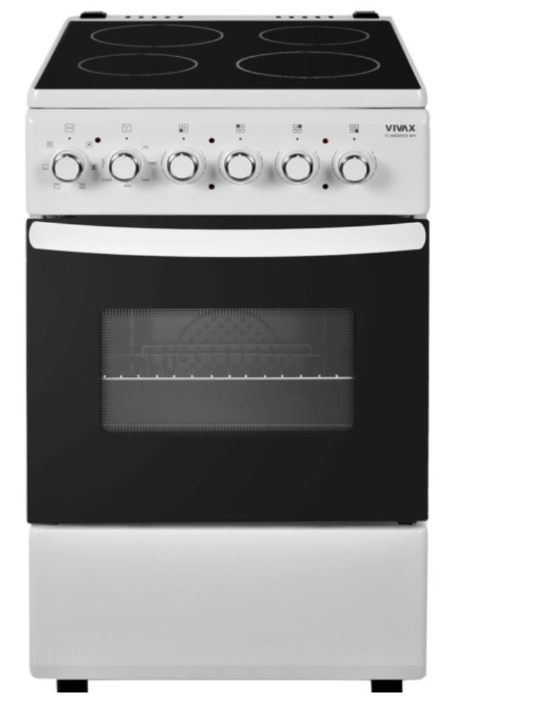 Picture of VIVAX Električni šporet FC-04502VCF WH  Bela  Električna staklokeramicka  A