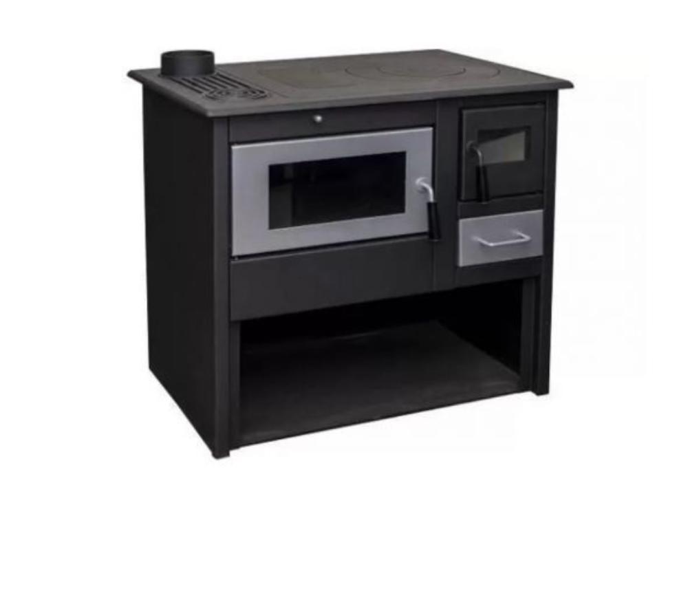 Slika TERMO SISTEM Šporet TERMO 8 LEVI  Crna  Drvo i ugalj