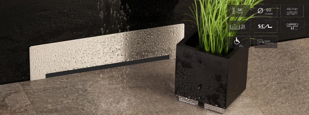 Slika CONFLUO PREMIUM SLIVNIK WALL GOLD 320