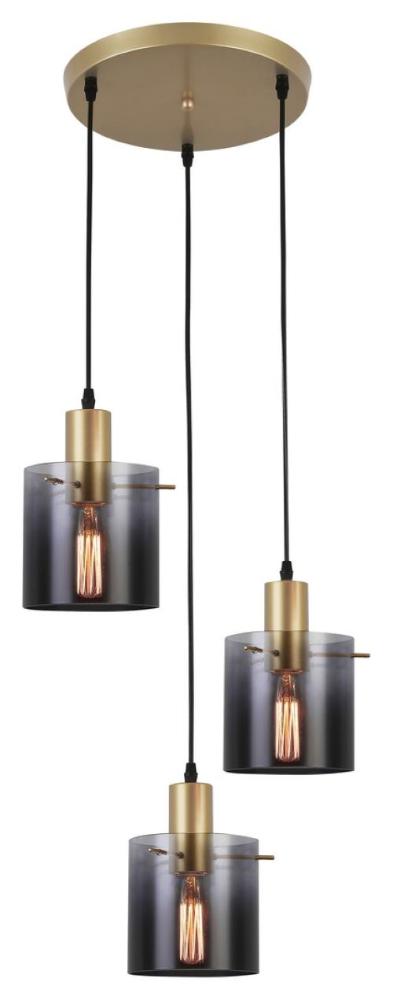 Picture of DONATI VISILICA E27 3X40W ZLATO