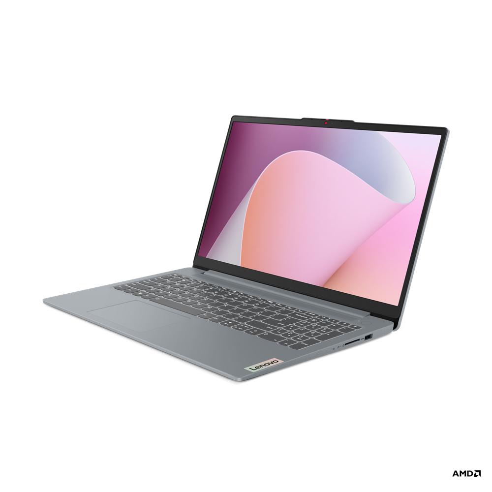 Slika LENOVO IdeaPad Slim 3 15AMN8 (Arctic Grey) FHD IPS, Ryzen5 7520U, 8GB, 256GB  (82XQ0042YA)