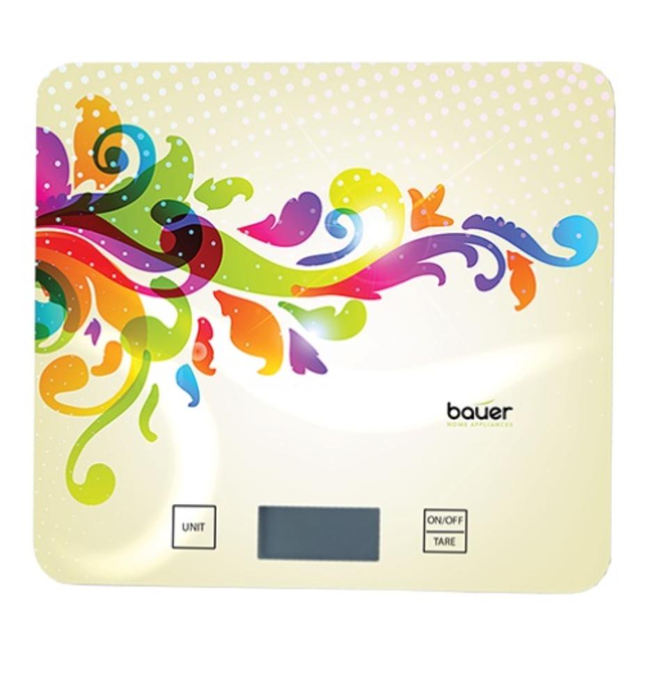 Slika BAUER Kuhinjska vaga KS-220 Digitalna  Visebojna , 5 kg 