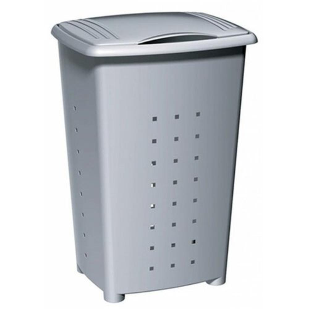 Slika TATAY KORPA ZA VEŠ BAOBAB 35L 52X42,5X26,5CM PP SIVA