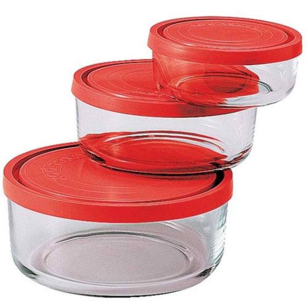 Picture of SET STAKLENIH POSUDA GELO 3/1